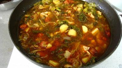 Image : Caldo verde, soupe façon portugaise