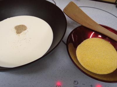 Cassolettes de moules et polenta au boursin - 4.3