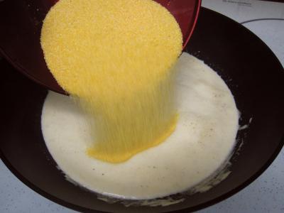 Cassolettes de moules et polenta au boursin - 5.1
