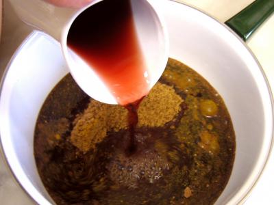 Chutney aux pêches et mirabelles - 4.4