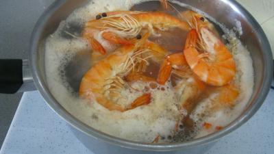 Riz, crevettes, moules et raie à la portugaise - 3.3
