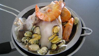 Riz, crevettes, moules et raie à la portugaise - 5.4