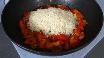 Riz, crevettes, moules et raie à la portugaise - 6.3