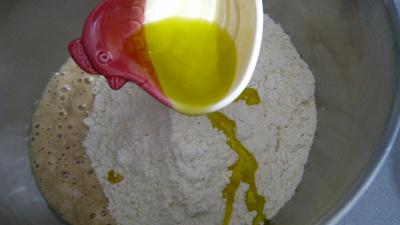 Pain couronne aux noix - 2.4