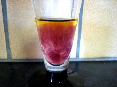 Image : Cocktail à la violette