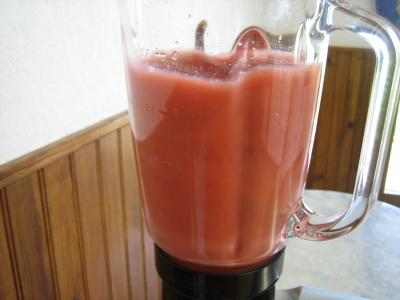 Image : Cocktail raisins et framboises