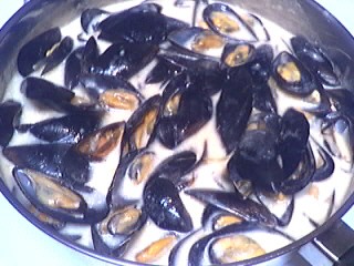 Moules à la bière