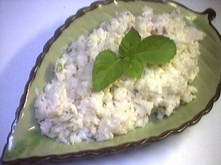 Image : Cabillaud en purée et chou-fleur
