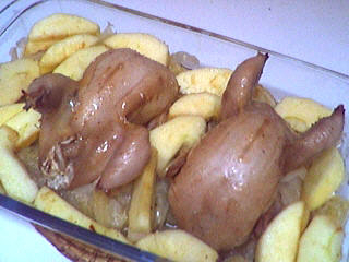 Image : Cailles au chou