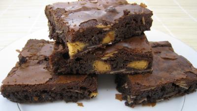Image : Brownies au chocolat blanc