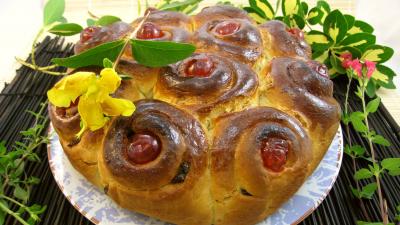 Image : Brioche rose de Marie