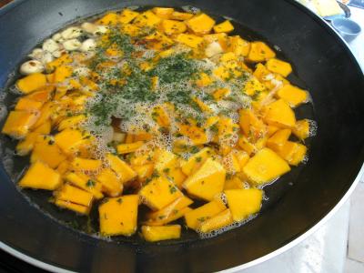 Image : Velouté de citrouille au chèvre