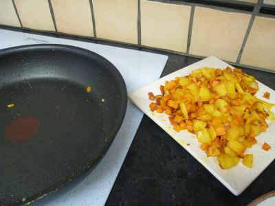 Omelette au potimarron et au chèvre - 5.3