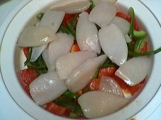 Calamars aux poivrons - 4.2