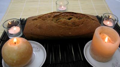 Image : Cake au thé noir"Le Barmbrack" d'halloween
