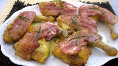 Image : Cuisses de poulet grillées façon américaine