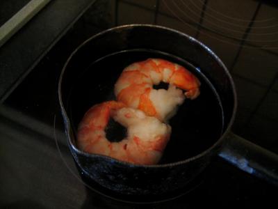 Canapés aux gambas - 2.3