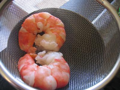 Image : Canapés aux gambas