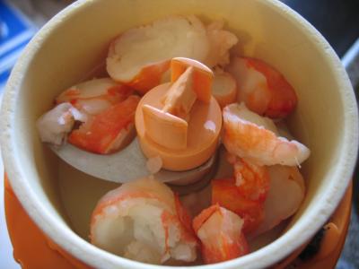 Canapés aux gambas - 3.4