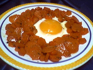 Image : Carottes au fromage blanc minceur