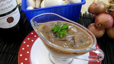Image : Sauce aux échalotes au vin