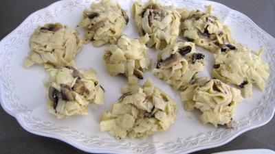 Recette Croquettes de tagliatelles aux champignons
