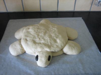 Pain aux oignons en forme de tortue - 13.1