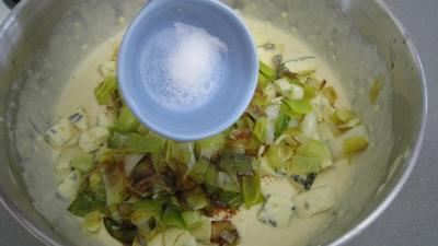 Cake aux pignons et aux poireaux - 6.2