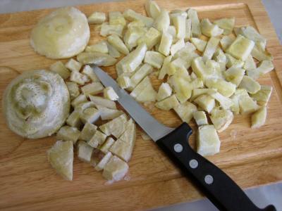 Crème d'artichauts au chèvre - 6.3
