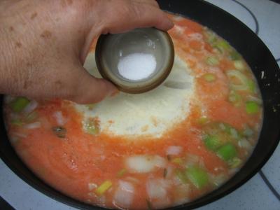 Crème d'artichauts au chèvre - 9.1