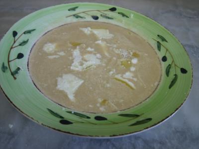 Crème d'artichauts au chèvre - 12.1
