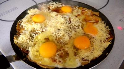 Oeufs au plat à la Savoyarde - 3.3