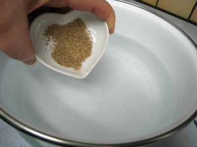 Crevettes au lait de coco et sa polenta - 7.2