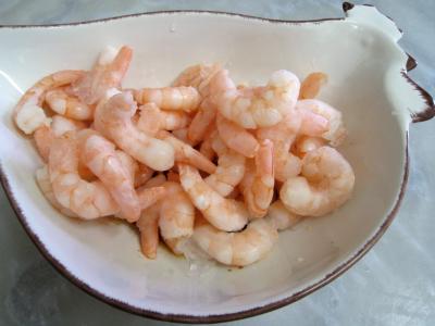 Crevettes au lait de coco et sa polenta - 17.3