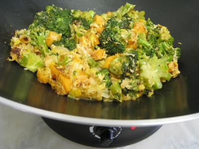 Crevettes au lait de coco et sa polenta - 16.3