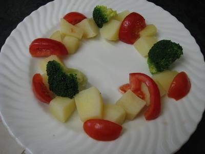 Crumble de camembert et sa salade - 10.3