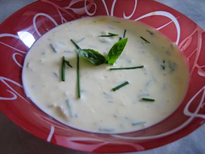 fines herbes : Sauce au fromage blanc aux fines herbes