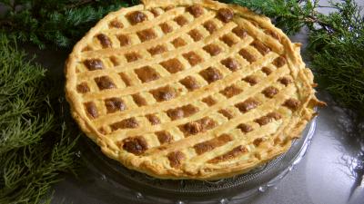 pâte feuilletée : Tarte au fromage blanc et au chèvre