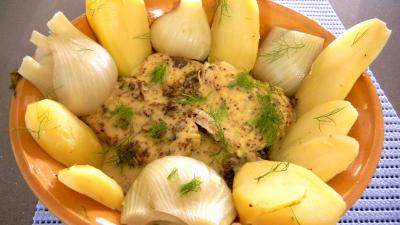 Les grands classiques : Filets de lieu noir à la moutarde