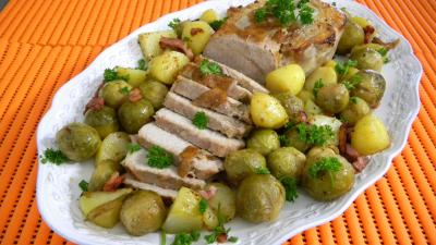 Image : recette Rôti de veau à la Flamande