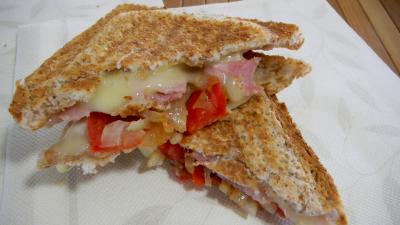 Pour débutants : Croque-monsieur à la tomate