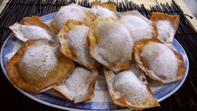 Beignets croustillants chinois à la banane