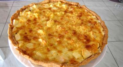 Clafoutis au chou-fleur et camembert