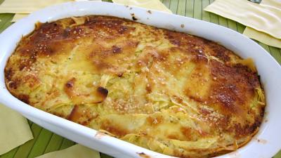 Lasagnes au jambon
