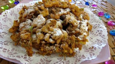 Beignets aux fleurs de sureau