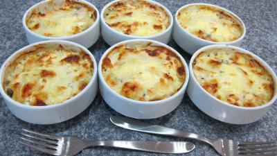 Chou gratiné à la béchamel