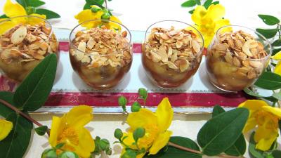 Bananes aux amandes
