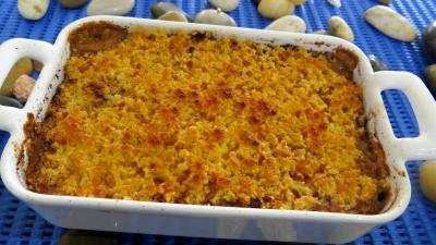 Gratin de poireaux à la sauce aurore
