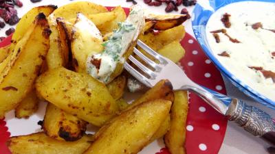 Quartiers de pommes de terre au cumin