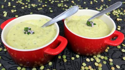 Pois cassés en purée